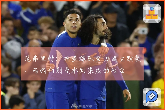 范弗里特：许多球队努力建立默契，而我们则是水到渠成的结合